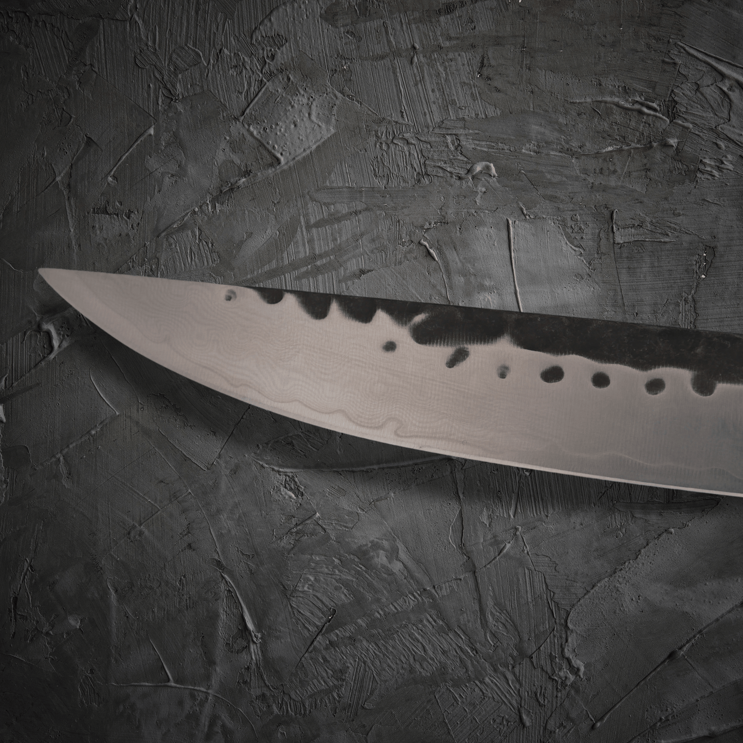 Face of the Kitchen Damascus Utility Knife