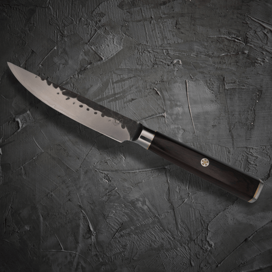 Face of the Kitchen Damascus Utility Knife